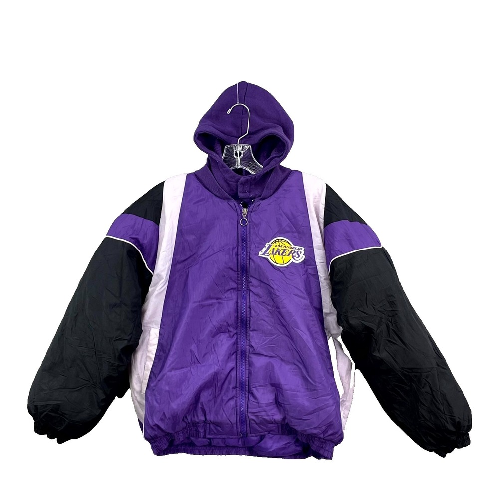 VTG Jump Ball Club Los Angeles Lakers Jacket Kids 14/16 NBA Basketball Sports